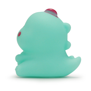 Jixin YDE008 Baby Bath <strong>Toy</strong> <strong>Rubber</strong> Duck <strong>Toy</strong> for Bath Play-Water Float Squeaking Sound Light Green Dinosaur Shape - Product Image 6