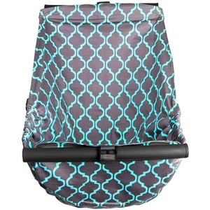 Trẻ em mua sắm giỏ hàng giường siêu thị mua sắm giỏ hàng võng có thể gập lại Giỏ mua hàng ghế Bìa Pad bé võng cho Giỏ mua hàng - Product Image 6