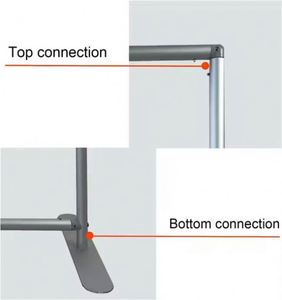บูธแสดงสินค้าอลูมิเนียมสั่งทำขนาด 20 ฟุต ประกอบได้ภายใน 30 นาที สำหรับงานแสดงสินค้าและโปรโมทแบรนด์ - Product Image 5