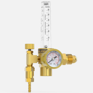 Régulateur de pression de gaz argon avec débitmètre 0-15 bars G5/8 pour applications de soudage - Product Image 3