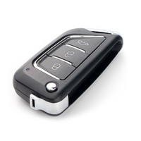 Clé télécommande universelle KEYDIY KD NB21-3 à 3 boutons, type couteau, 5 pièces/lot