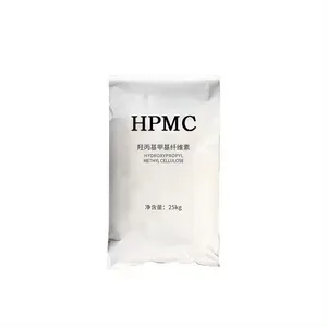 Hydroxypropyl Methylcellulose Construction Grade 25Kg Hoge Viscositeit Hpmc Poedertegel Zelfklevende Muur Stopverf Gips