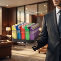 Briquet à gaz jetable ou rechargeable Isquerios Encendedores Briquit Akmak Cakmak Briquet personnalisé