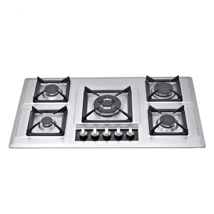 Estufa <span class=keywords><strong>de</strong></span> Gas <span class=keywords><strong>de</strong></span> Sobremesa <span class=keywords><strong>de</strong></span> 5 Quemadores, <span class=keywords><strong>de</strong></span> <span class=keywords><strong>Bajo</strong></span> Precio y Gran Venta, con Quemadores para Cilindros <span class=keywords><strong>de</strong></span> Gas - Product Image 3