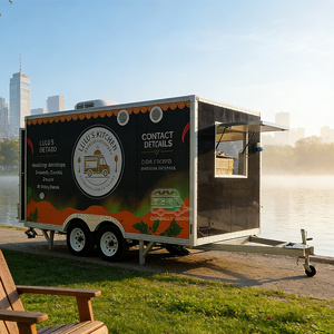 Carros de Comida, Restaurante Móvil al Aire Libre, Food Truck, Carro de Café, Camión de Helados, Carritos de Comida, Remolques de Comida - Product Image 5