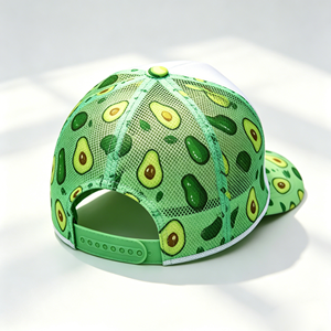 Gorra de Béisbol de 5 Paneles de Poliéster con Logotipo Personalizado, Gorra de Verano Transpirable con Malla de Espuma, Diseño a Cuadros, Sublimación, Gorra Trucker - Product Image 5