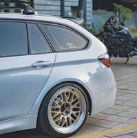 Ruedas Monobloque Forjadas OEM ODM de 1 Pieza, 5x112/5x114.3/5x120 PCD, Ruedas de Aleación Forjadas Multirradio para Automóviles de Pasajeros, Llantas de Repuesto