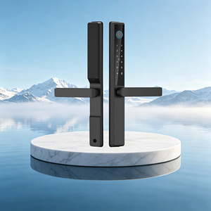 Smart Lock for Aluminum Alloy Casement Door with Tuya App Fingerprint Password Card Key USB Unlock Cloud Storage-Model S960 - Product Image 1