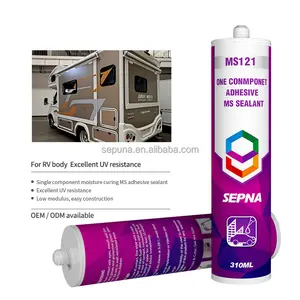 Sepna MS121 MS Polymer Adhesive sealant for RV carriage sidewall gap sealing