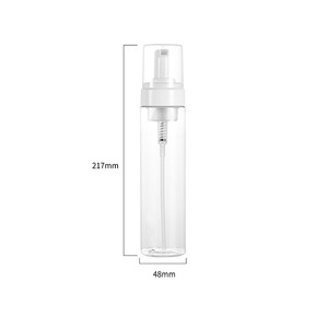 Botella de Plástico Transparente para Mascotas de 250 ml con Pajita Reutilizable para Cosméticos, Camping, Unisex - Product Image 4