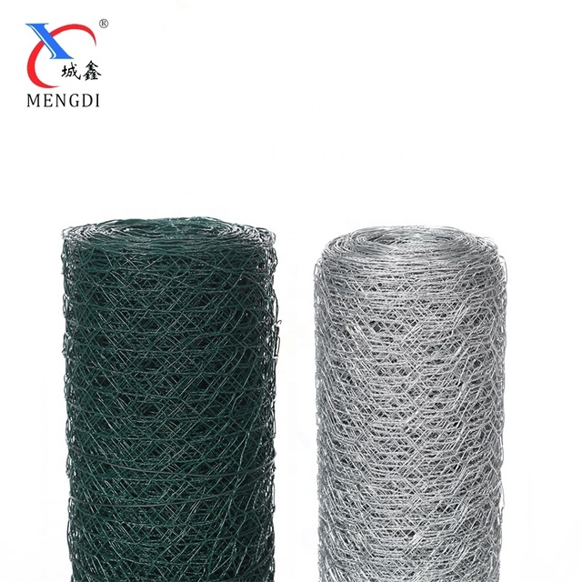Factory Wholesale Building Materials Galvanized Chicken Wire Mesh Hexagonal Wire Netting for Chicken Cage Frame