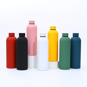 Wholesale 500ml Double Wall Stainless Steel Tumblers Custom Logo Insulated Sport <b>Water</b> <b>Bottle</b> Business Gifts for Cold Weather - Product Image 1