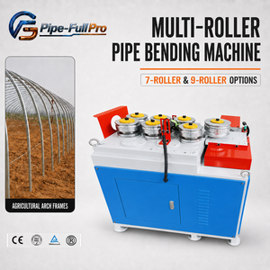 Machine à cintrer les tuyaux de serre, plieuse automatique multi-rouleaux pour la production d'arches de serres commerciales pour légumes - Product Image 1