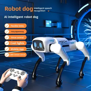Cane Robot Programmabile Intelligente per Bambini, Telecomandato, AI Bionico, Giocattolo Educativo con Funzioni di Sparo, Presa, Saluto e Voce - Product Image 6