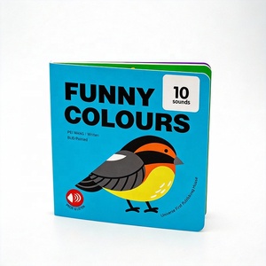 <span class=keywords><strong>Libro</strong></span> de Sonidos Interactivo en <span class=keywords><strong>Blanco</strong></span> y Negro para Niños, Aprendizaje de Animales - Product Image 3