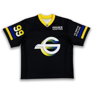 Camiseta Deportiva de Algodón de Secado Rápido, Transpirable y Anti-UV para Fútbol Americano, Talla Grande, con Diseño de Logotipo Personalizado para Fanáticos - Product Image 2