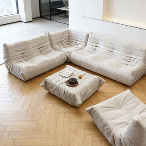 Sofá Caterpillar de 1, 2 y 3 Plazas, Compresión al Vacío, Sillón de Felpa, Sofá Portátil para Exteriores, Juego de Sofás para Sala de Estar - Product Image 1