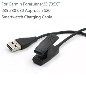 <span class=keywords><strong>Cargador</strong></span> para <span class=keywords><strong>Garmin</strong></span> Forerunner 35 735XT <span class=keywords><strong>235</strong></span> 230 630 Approach S20, <span class=keywords><strong>Cable</strong></span> de Carga para Reloj Inteligente, Clip de Carga - Product Image 5