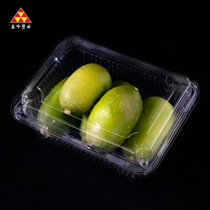 Nhà cung cấp rõ ràng bao bì nhựa 6 inch hộp đựng thức ăn vật nuôi đa dạng kích thước nhà máy tùy chỉnh dùng một lần vỉ khay nhựa - Product Image 3