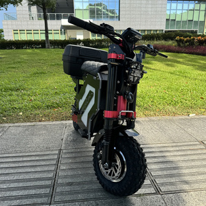 Scooter électrique tout-terrain Geofought M5 72V à double moteur, batterie amovible 50AH, pneus tout-terrain de 14 pouces, étanche, avec écran NFC - Product Image 6