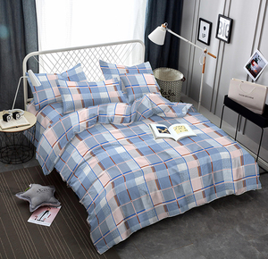 Vente en gros Chine fabricant de tissu tissu polyester pour couette ensemble lit de luxe literie queen drap ensemble-hôtel luxe 1800 - Product Image 2