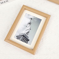 Personalizado barato A1, A2, A3, A4, A5, 4x6,5x7,6x8,8x10,11x14,12x16,12x18,16x20,18x24,24x36 negro blanco póster foto marco madera