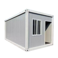Maison conteneur moderne à panneaux sandwich, durable et à construction rapide, avec isolation respirante, unité modulaire portable pour bureau