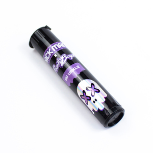 PACK MAN x PartyBoy Dry <b>Herb</b> <b>Grinder</b> Plastic Round Storage Tube Modern Style Skull Design - Product Image 5