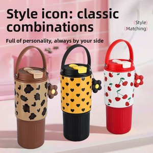 Nouvelle Tasse Isotherme Portable Haut <span class=keywords><strong>de</strong></span> Gamme à Motif Écossais Ice Boss en Acier Inoxydable 316, Double Usage avec Paille, pour Voiture et Cadeau - Product Image 1
