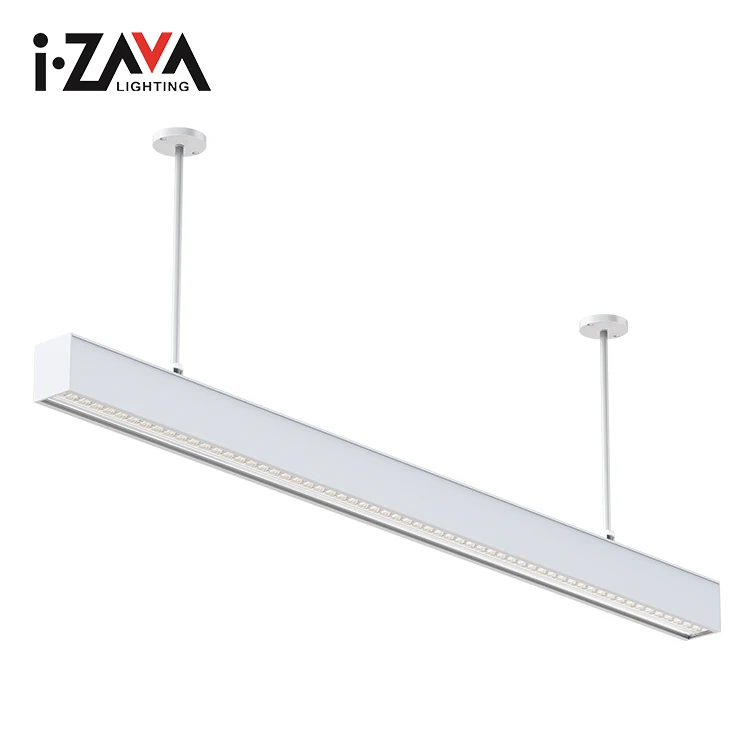 High Performance Warm Light Supermarket Living Room Hotel Modern Led Linear Pendant Lights
