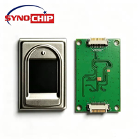 SY BFM870A Modul Sensor Sidik Jari Kapasitif Tertanam 5000 Sidik Jari Penyimpanan Cloud UART USB/DC Bertenaga Listrik Kontrol Akses Terbuka