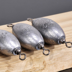 Plomada de Pesca Aohu, 30g 200g, Ovalada, Resistente a la Corrosión, para Pesca Marina - Product Image 3