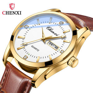 CHENXI <span class=keywords><strong>022</strong></span> Đồng Hồ Nam Thâm Quyến Hàng Đầu 10 Thương Hiệu Đồng Hồ Đeo Tay Công Sở Có Màn Hình Hiển Thị Ngày Dạ Quang - Product Image 4