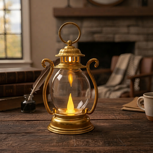 Lumen <b>Decor</b> Handmade Lantern <b>Moroccan</b> Style Decorative Candle Holder Outdoor Indoor Home Decoration - Product Image 1