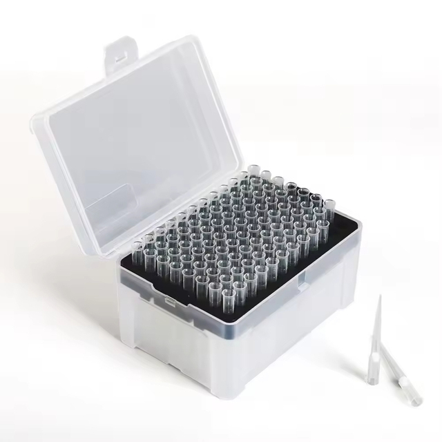 Science Disposable Plastic 10ul Filtered Sterile Laboratory Pipette Tips