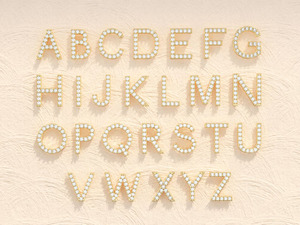 Collier personnalisable en argent sterling et or blanc avec breloques en moissanite et diamants simulés pour fête d'enfants - Product Image 6