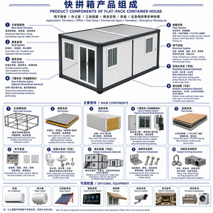 Contenedor Prefabricado <span class=keywords><strong>de</strong></span> 2 Pisos para <span class=keywords><strong>Alquiler</strong></span>, Fácil <span class=keywords><strong>de</strong></span> Reventa, con Tienda <span class=keywords><strong>de</strong></span> Vidrio Panorámico y Almacenamiento en el Piso Bajo, Ideal para Negocios <span class=keywords><strong>de</strong></span> <span class=keywords><strong>Alquiler</strong></span> - Product Image 6