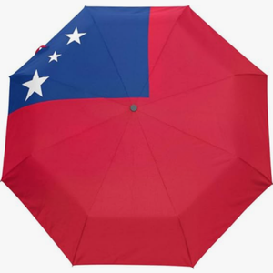 Parapluie pliant entièrement automatique à motif drapeau culturel des îles <span class=keywords><strong>Salomon</strong></span>, avec isolation UV puissante et design sur le thème du pays - Product Image 2