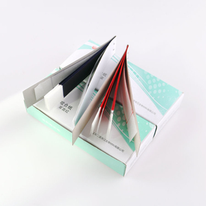 Película de oclusión de papel articulado Dental de dos caras de calidad médica fuente de alimentación Manual azul y roja y 200 hojas/caja - Product Image 3