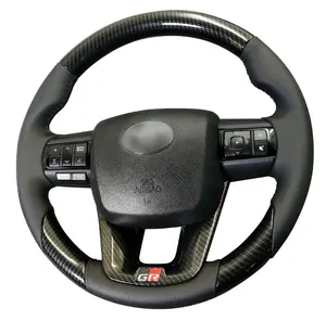 トヨタハイラックスビーゴレボ2012-2021/ランドクルーザーピックアップF70シリーズステアリングホイールアセンブリ用ステアリングホイール