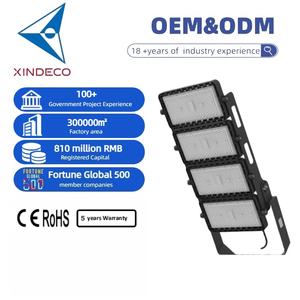 Lámpara de Mástil Alto para Exteriores Xindeco IP66 240W-960W SMD3030 -20~50°C Temperatura de Funcionamiento Construcción Modular Aleación de Aluminio 5 Años de Garantía - Product Image 2