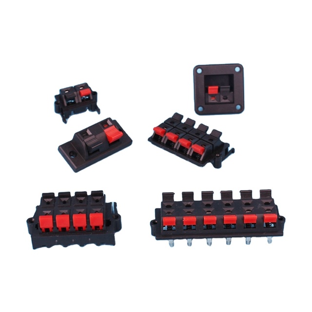 4pin WP Push Terminal Block Speaker Terminal 15 Amp Terminal Block Block Speaker