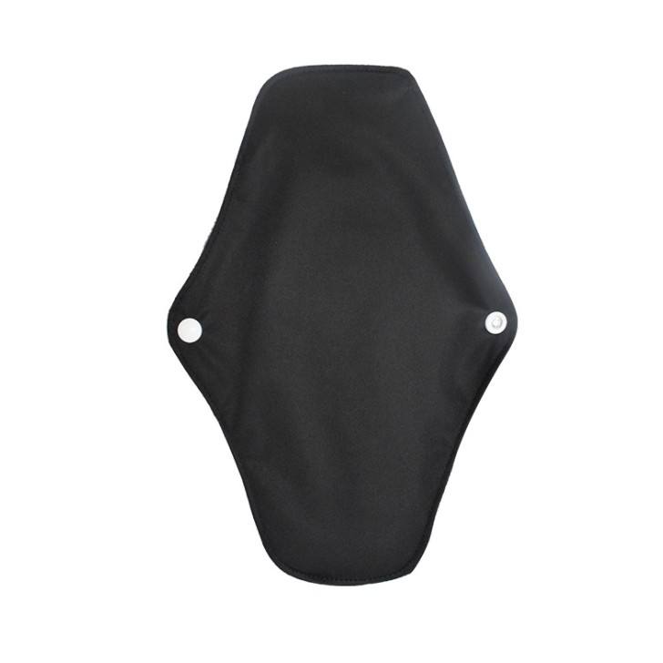 Reusable charcoal cloth sanitary menstrual pads for women menstrual washable reusable sanitary pad