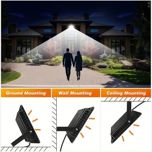 Lámparas LED de Exterior de 100W con Luz Blanca Diurna de 10000lm para Patio Trasero y Garaje WD-165 - Product Image 6