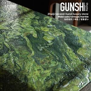 เคาน์เตอร์หินอ่อนสีเขียวแฟนตาซีคุณภาพดีจากหินธรรมชาติ สำหรับเคาน์เตอร์<span class=keywords><strong>ครัว</strong></span> เกาะกลางห้อง<span class=keywords><strong>ครัว</strong></span> และท็อปโต๊ะเครื่องแป้ง ออกแบบตามสั่งสำหรับตกแต่งบ้าน - Product Image 5