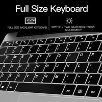 Laptop Bisnis Baru 15.6'' Intel N95, RAM DDR4 32GB, SSD 2TB, Layar 1080p, Fitur Pembuka Kunci Sidik Jari, Bahasa Inggris, Windows 10