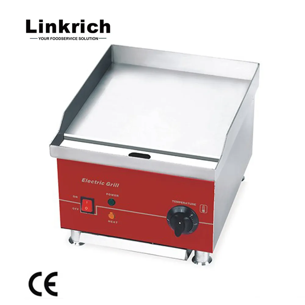 LR-EG-420 Venta caliente equipo de cocina parrilla eléctrica/plancha