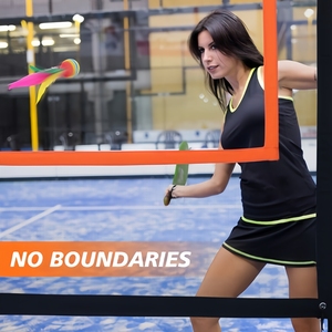 CZFIT Special Long <b>Cricket</b> Racket Net Cover, Racket Storage Bag, Ball Logo for Fun Indoor and Outdoor Sports Training <b>Equipment</b> - Product Image 1