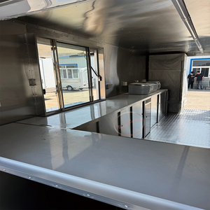 Obral baru Makanan Cepat truk Trailer makanan jalan seluler dapur luar ruangan dengan peralatan memasak untuk makanan ringan dan hotdog - Product Image 6