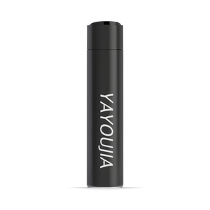 YAYOUJIA 300ml Black HDPE Cylinder Screw Cap Empty Cosmetic <b>Bottle</b> for Serum Lotion Skin Care - Product Image 2
